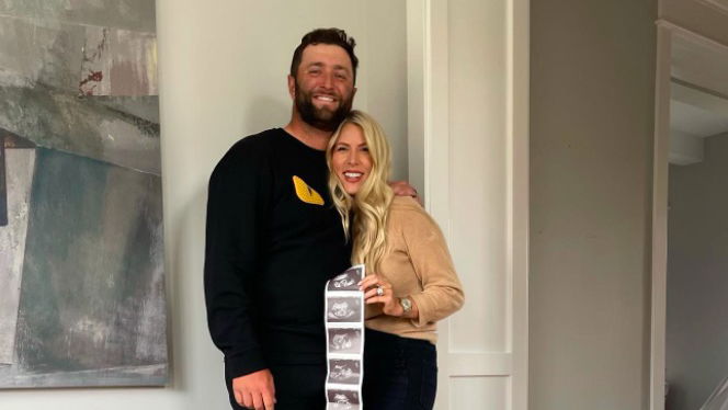 Jon Rahm and his wife Kelley expecting second baby boy!
